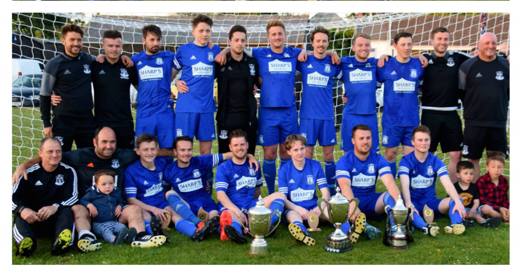 St Minver FC - Treble Winners 2016/17