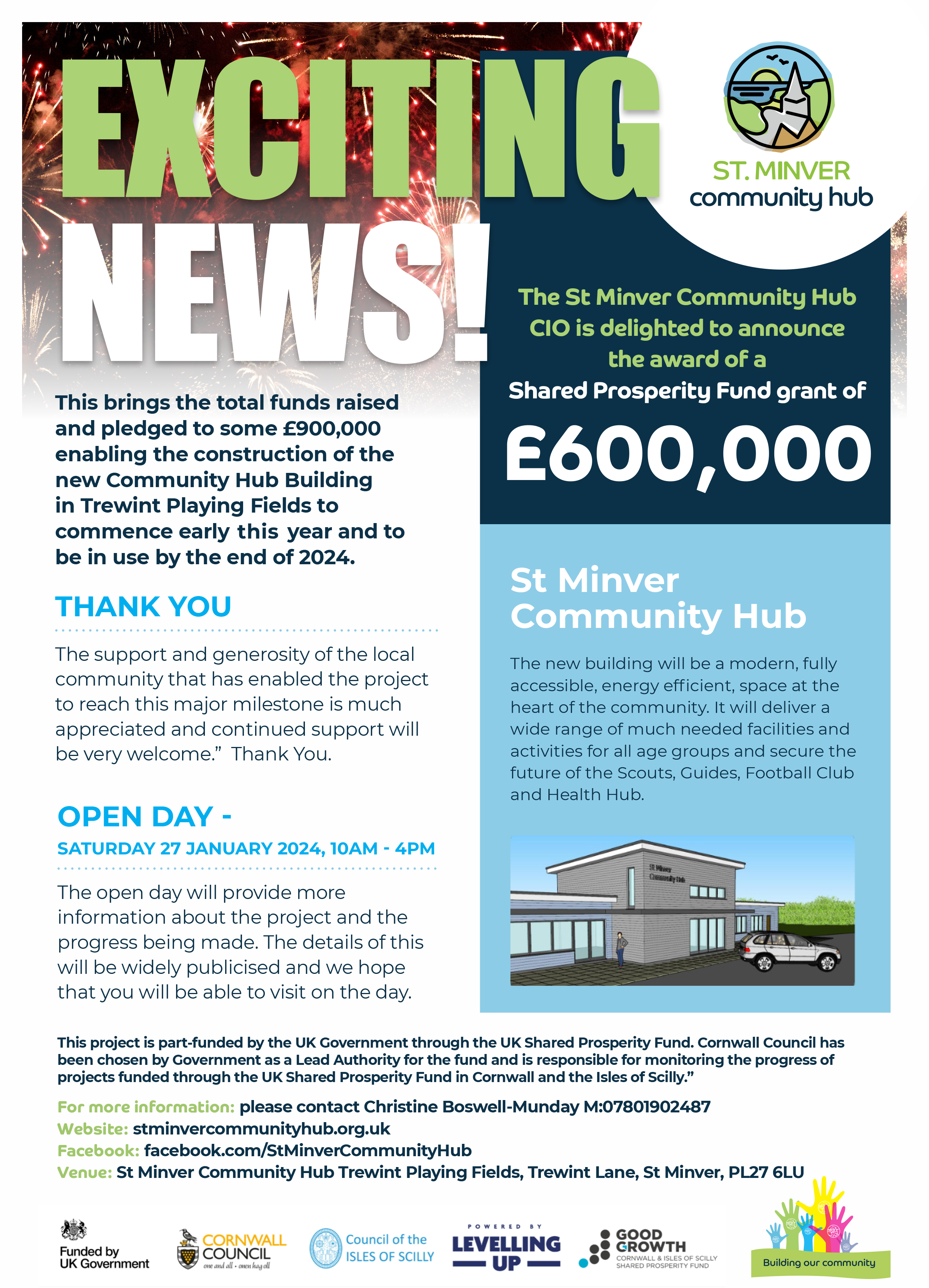 SMCH Exciting News - Open Day