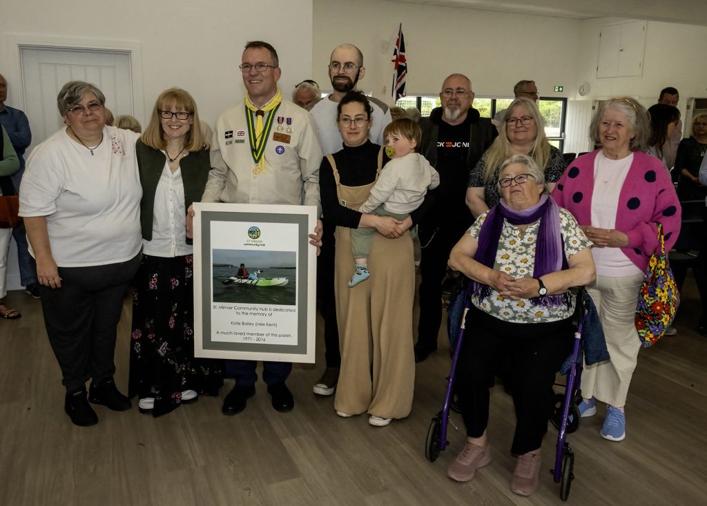 Kate's family and friends